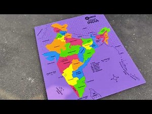 MapCraft | the best place to learn map work | India Puzzle