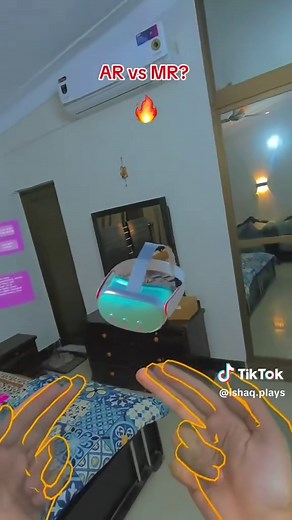 Meta Quest 3 Mixed Reality Glimpse