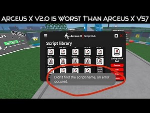 Arceus X V2.0 Is Trash