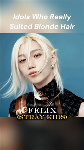 Idols Who Really Fit Blonde Hair #kpop #idle # #aespa #xlov #mamamoo #straykids #billlie