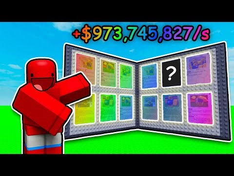 I Made MILLIONS by Collecting CARDS in Roblox!