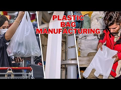 How Plastic Bag Manufactured || Plastic Bag Making & Manufacturing Process