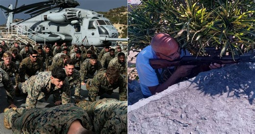 Cuba is rehearsing the "war of the whole people," while the U.S. is training its Marines