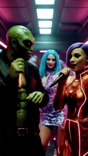 Gangsta Alien Ai Music Video #alien #alienmusic #gangstaAlienAiMusic #youtubecreateapp #veoai