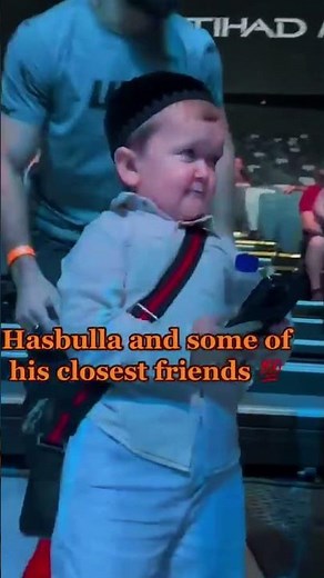 Islam Makhachev & Khabib Meet Hasbulla 😄 | UFC 280 Moment