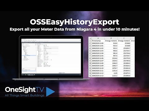 OSSEasyHistoryExport - Export all your meter data from Niagara 4 in under 10 minutes!
