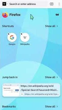 How To Change The Tab List View on Firefox Mobile Browser #firefoxbrowser #firefox #tutorial