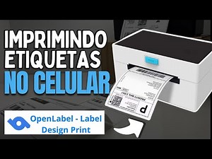 Como Imprimir Etiquetas no Celular Utilizando Impressora Térmica de Etiquetas