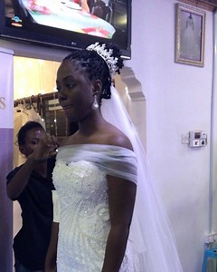 The beautiful LOVE story between Adams &Afriyie..... our first Fitting moment with the beautiful bride. It has been a beautiful journey @the_brides_gallery . 壟 | The Brides Gallery | Facebook