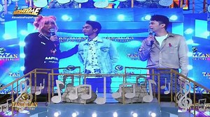 4.2M views · 380 reactions | Vice Ganda: "Teka lang, i-rewind lang natin kung gaano ka-OA ang reaction ni Vhong Navarro." LOL! For more funny moments, just go to itsshowtime.abs-cbn.com and don't forget to like our official Facebook page! www.fb.com/abscbnNetwork | ABS-CBN | Facebook