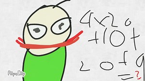 永远只会答0的Player - Baldi的基础教学（短动画）