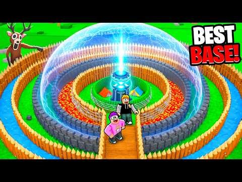 TOP 5 CRAZIEST BASES IN 99 NIGHTS IN THE FOREST?! (LANKYBOX MARATHON!)