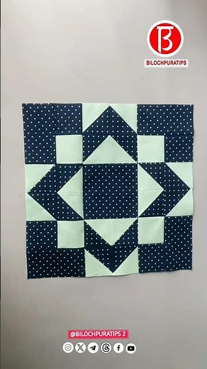 How to Make Patchwork Pillow Tutorial Part 7