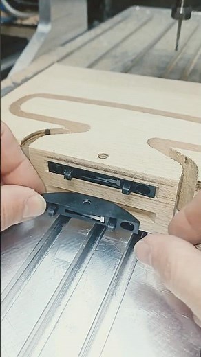 #Lamello #Clamex S-18 Verbinder mit der Flachdübelfunktion in #Estlcam