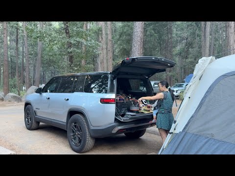 Rivian R1S meets Stoke Voltaics Cooking System - The Future of Electric Adventure Cooking