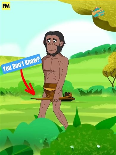 How Did Humans Actually Evolve? 🦍 #shorts