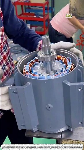 Electric motor manufacturing and assembly process