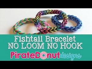 NO LOOM NO HOOK Fishtail Bracelet Tutorial