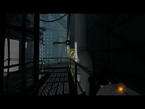 Portal 2 Clip WIDE sending turrets to android hell