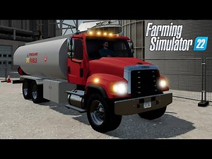 FS22 - FREIGHTLINER Fuel Truck - Mod for Farming Simulator 2022