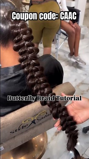 How To: Sleek Butterfly Braids Ponytail🦋Extend On Natural Hair Tutorials Ft.#ulahair