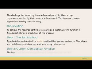 Mastering Alphanumeric Sorting in TypeScript