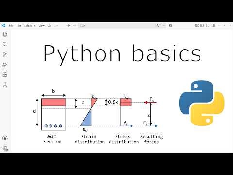 Python basics | Python in Structural Engineering | 07