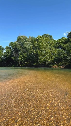 River’s Rolling, Vibes are Flowing🌊Captured July 19 at 12:30 PM — this is how our river looks right now! #RiverRanchResort #SummerVibes #OzarkAdventure | River Ranch Resort