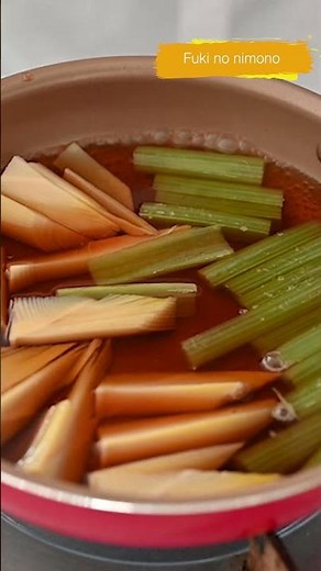 Delicious Fuki no Nimono Japanese Dish Made Easy