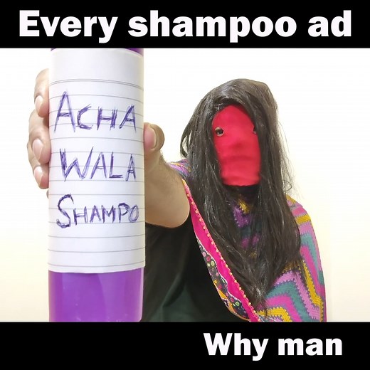 Every shampoo ad ever | Why Man