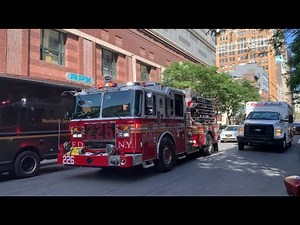 FDNY ENGINE 226 RESPONDS WITH REAL “Q” SIREN