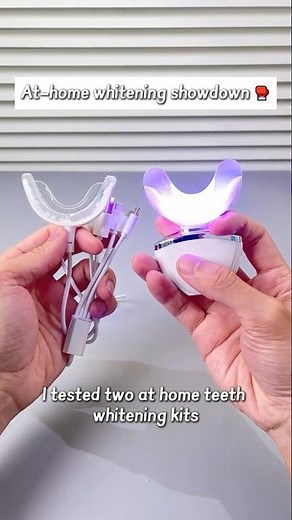 I tested two popular at-home whitening kits — here’s my honest comparison 🦷