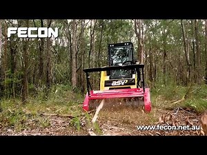Fecon Skid Steer Mulchers: RK5015 Std Flow, Blackhawk, BH74 & BH85