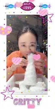 Frosty Strength: Solo ASMR Crunch Therapy #SoloCrunchTherapy #FrostyEmpowerment