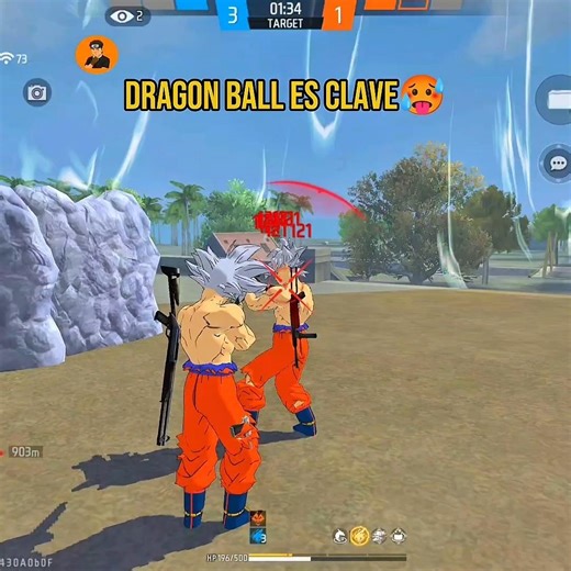 DRAGON BALL X FREE FIRE 🤯 #freefire