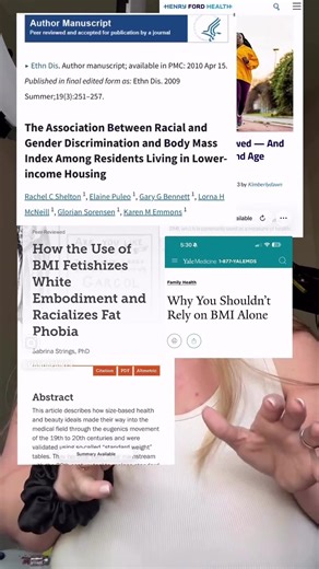 We understand that the BMI is inherently problematic then why can’t we carry that thinking on to seeing how using the BMI to prescribe and diagnose solely is dangerous and problematic FULL STOP! this is the core of the body positive movement. It was never about you and me and getting close to fit or our relationship with food …..It was always about you and me getting proper medical access from our doctor and being seen equally! This discrimination occurs and we always blame the core of the probl