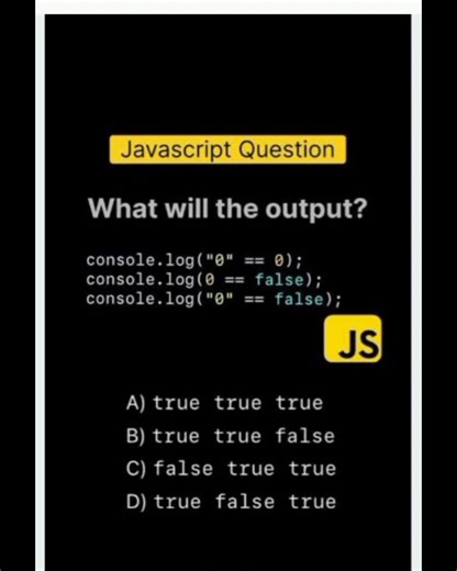 javascript interview question | guess the output #shorts #coding #javascript #ytshorts #shortvideo