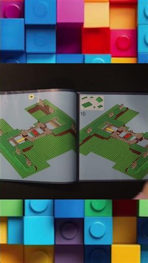 #shorts Flipthrough - LEGO 10247 Ferris Wheel | Building Bricks Series