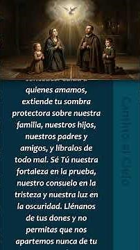 REZA ESTA ORACIÓN al Espíritu Santo para que nos acompañe y nos cuide