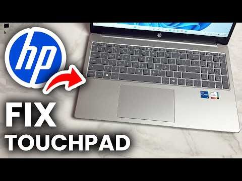 How To Fix HP Laptop Touchpad Not Working - Step By Step
