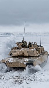 Cryogenic armor testing? The M1A1 Abrams operating at -50°F in Greenland. Standard steel gets brittle here, but Chobham armor holds strong. Is this the ultimate engineering stress test? 🇺🇸❄️ . . #military #usa #m1abrams #greenland #pituffik #usarmy #metallurgy #engineering #tank #coldweather | Military Addict