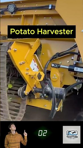 Potato Harvester Machine – Farming Power for Modern Agriculture! 🥔🚜