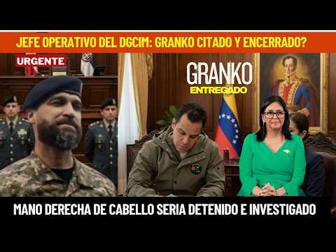 ALEXANDER GRANKO ENTREGADO A LAS AUTORIDADES DELCY LO LLAMA A CAPITULO.