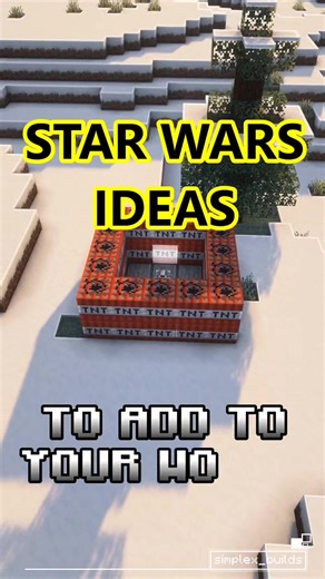 Construcciones de Star Wars: Edición Hoth en Minecraft