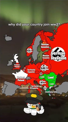 why did your country join ww2