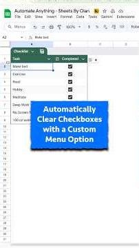 Create custom menu options to run automations in Google Sheets!