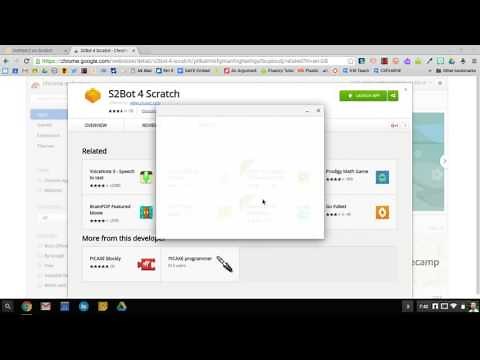 Program a LegoWeDo with a Chromebook using Scratch