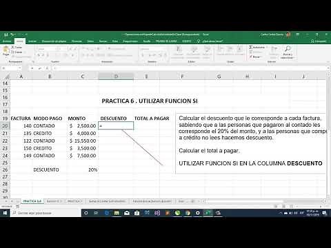 Funcion SI -Ejercicio Aplicar Descuento