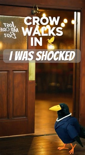 A Crow Walks Into a Bar... (And Steals My Tips) 🐦‍⬛🍺