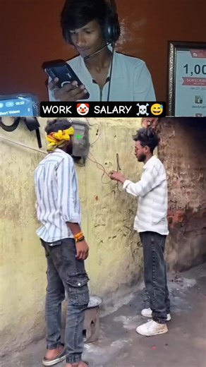 work 🤡 salary ☠️😅 #funny #comedy #shorts#trending #funnyshorts @Neeraj-w9q7d